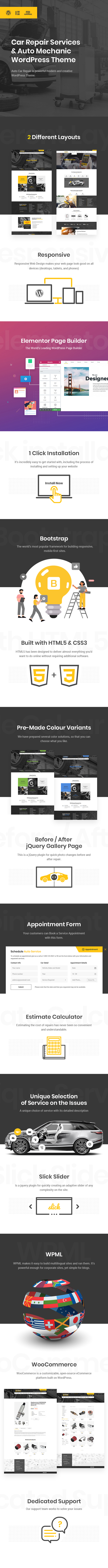 Car Repair Services & Auto Mechanic WordPress Theme - 4