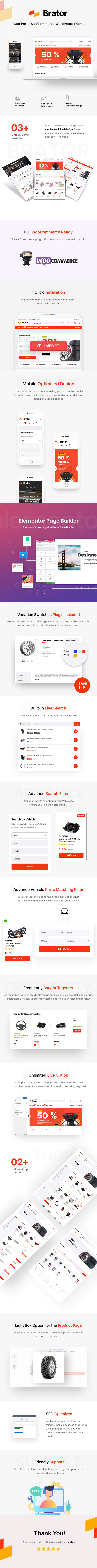 Brator - Auto Parts HTML Template - 2